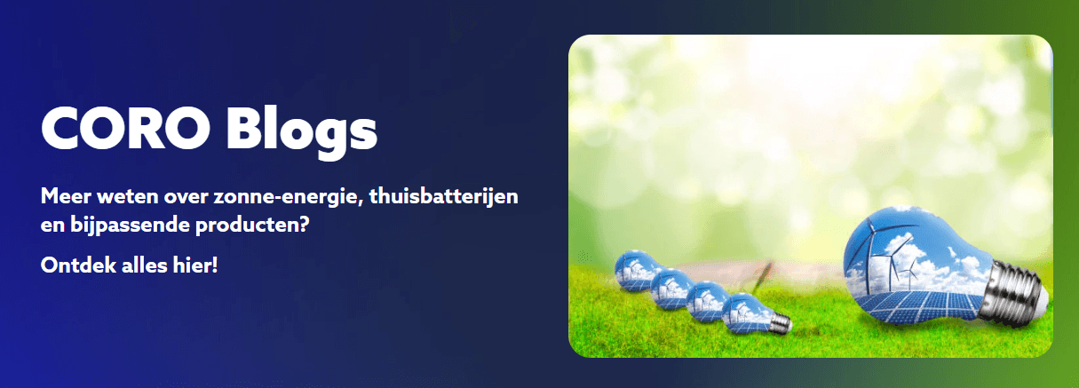 CORO Zonnepanelen blogs